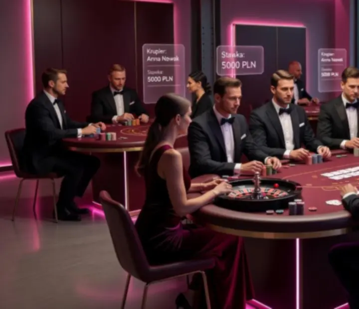 Atmosferyczny event firmowy w stylu nocnego salonu